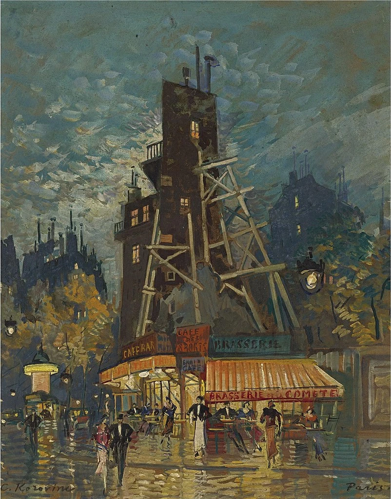 Konstantin Korovin - 134, Viale parigino